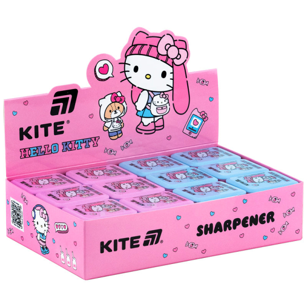 Точилка з контейнером прямокутна Kite Hello Kitty HK25-116 - фото 4