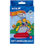 Пластилін восковий Kite Hot Wheels HW25-086-2 12 кольорів, 200 г Пластилін восковий Kite Hot Wheels HW25-086-2 12 кольорів, 200 г