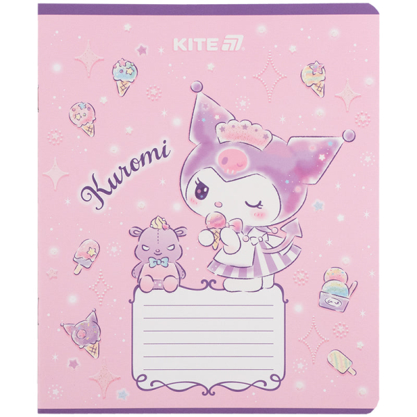 Зошит шкільний Kite Kuromi HK25-232-3, 12 аркушів, клітинка - фото 3