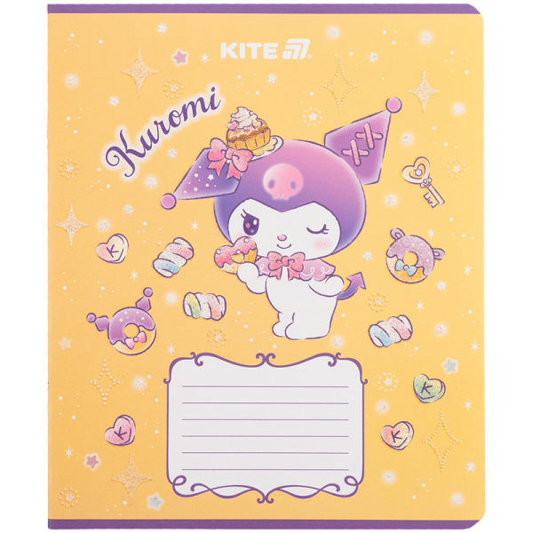 Зошит шкільний Kite Kuromi HK25-232-3, 12 аркушів, клітинка - фото 5