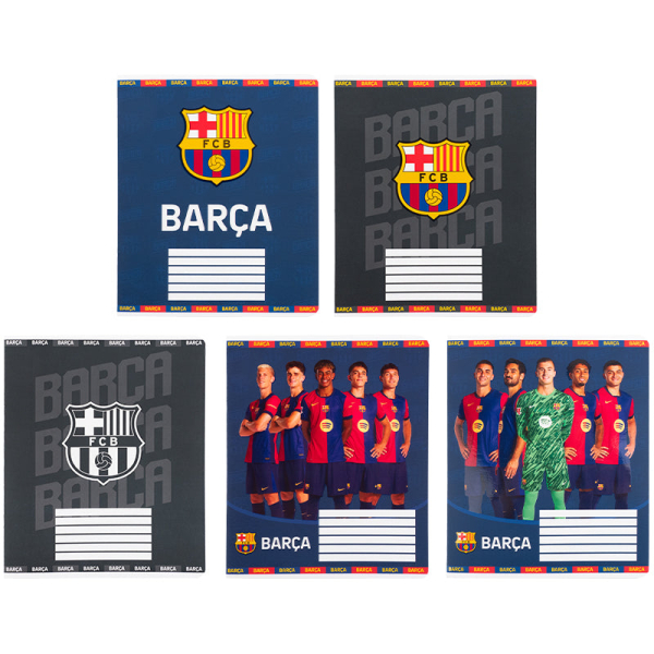 Зошит шкільний Kite FC Barcelona BC25-232, 12 аркушів, клітинка - фото 1
