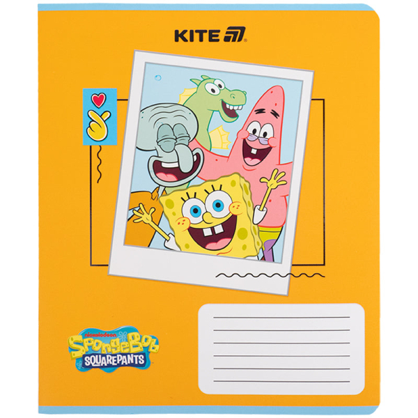 Зошит шкільний Kite SpongeBob SquarePants SB25-232, 12 аркушів, клітинка - фото 3
