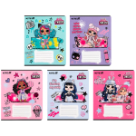 Зошит шкільний Kite LOL LO25-232, 12 аркушів, клітинка