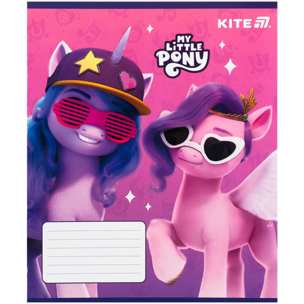 Зошит шкільний Kite My Little Pony LP25-235, 12 аркушів, коса лінія - фото 2