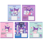 Зошит шкільний Kite Kuromi HK25-236-1, 18 аркушів, клітинка