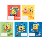 Зошит шкільний Kite SpongeBob SquarePants SB25-236, 18 аркушів, клітинка