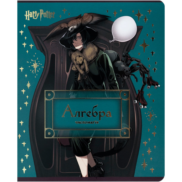 Зошит предметний Kite Harry Potter HP25-240-3, 48 аркушів, клітинка, алгебра - фото 1