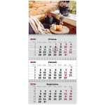 Календар настінний квартальний 2026 Axent