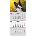 Календар настінний квартальний 2026 Axent 