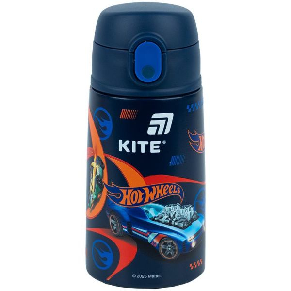 Термос з трубочкою HW25-1261 400мл, Hot Wheels - фото 1