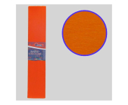 Креп-папір 110%, помаранчевий 50*200см, засн.20г/м2, заг. 42г/м2  