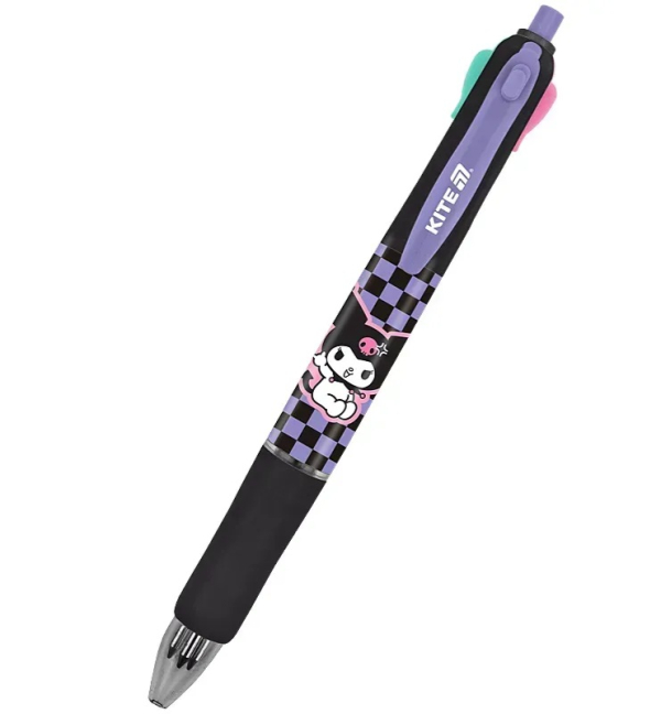 Ручка кулькова автоматична Kite Kuromi HK25-067, 4 кольори - фото 1