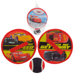 Гра з кулькою липучкою арт. LT1027 (50 шт) Тачки, в сітці 19 см