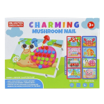 Мозаїка для найменших 37801AB (180шт/2)30 шт великих вкладишів, 8 картинок, в коробці 20*15*3см