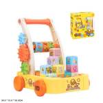 Каталочка арт. WL-BD060 (8шт) на боковині шестерні крутяться, кубики з літерами англ.мови, короб. 34*15*38см