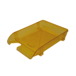Лоток горизонтальний Арника 80506, пластик, лимонний