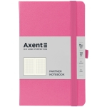 Книга записна Axent Partner 8201-10-A, 125*195 мм, 96 аркушів, клітинка, рожева