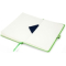Книга записна Axent Partner 8306-09-A, A5-, 125x195 мм, 96 аркушів, крапка, тверда обкладинка, салатова - фото 5