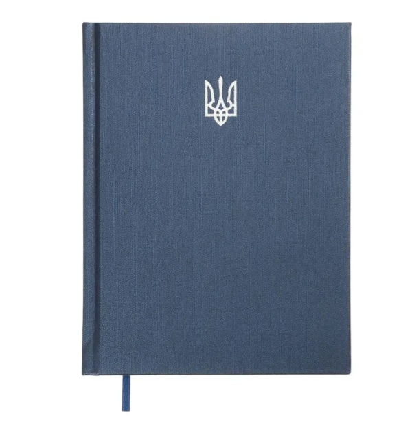 Щоденник датований 2026 Buromax POWERFUL А5 336 сторінок синій (BM.21124-02) - фото 1