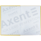Книга записна Axent Courage 8422-552-A, А4, 96 аркушів, клітинка, жовта - фото 2
