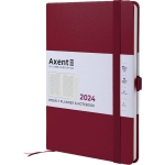 Щотижневик 2024 Axent Prime Strong 8507-24-46-A, 145x210 мм, винний