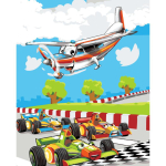 Картина за номерами strateg веселі перегони розміром 30х40 см SS-6438