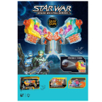 Зброя арт. 585-330A (96шт/2) батар. 2 кольори, короб. 29*15, 5*15см