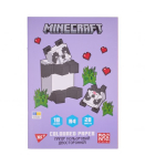 Папір кольоровий двосторонній Yes Minecraft Spring 20 аркушів А4 скоба