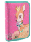 Пенал твердий 1Вересня HP-04 Forest princesses одинарний з двома клапанами Рожевий - фото 1