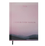 Щоденник датований поліграфічний MIRACLE 2026  A5 рожевий