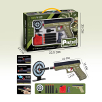 Військовий набір арт. HY119-1D (48шт/2) зброя та аксесуари, поролонові снаряди, короб. 33, 5 * 5, 5 * 23см