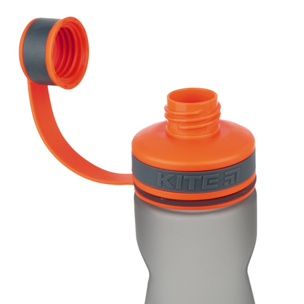 Пляшка для води Kite 700 мл сіро-помаранчева K21 - 398-01
