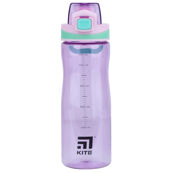 Пляшка для води Kite 650 мл фіолетова  K21 - 395-04
