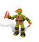 Іграшка Черепашка ниндзя Микеланджело с проектором 15 см - фото 2