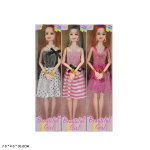 Лялька типу "Барбі" арт. HZ2042A-3 (240шт/2) мікс 3 види, короб. 7*4*30 см