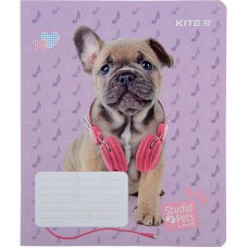 Зошит шкільний Kite Studio Pets SP22-236, 18 аркушів, клітинка