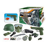 Військовий набір арт. CH810A-5 (48шт/2) зброя+асесуари, короб.