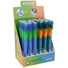 Ручка гелева "пиши-стирай" Kite Smart K21-098-02, синя