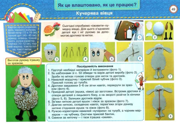 НУШ 4 клас. Маленький трудівничок. Альбом-посібник з дизайну і технологій. Роговська Л. 9789660738621