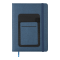  Щоденник недатований COMBI, A5, синій, штучна шкіра/поролон BUROMAX  BM.2050-02 - фото 1