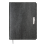 Щоденник датований 2024 Buromax Salerno А5 L2U сірий 336 с (BM.2133-09)