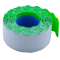 Цінник Buromax 26 * 12мм (1000шт, 12м), фігурний, внутрішнє намотування, зелений (BM.281202-04) - фото 1