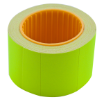  Цінник 35*25мм (240шт, 6м), прямокутний, зовнішня намотка, жовтий BM.282105-08