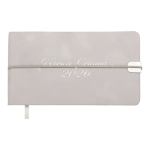 Щотижневик датов. 2026 кишеньк. VELOUR, 153*87 світло-сірий