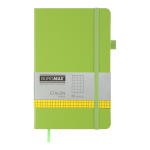  Книга записна ETALON 125*195, 96 арк., клітинка, обкл. штучна шкіра, салатовий BM.291160-15