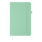  Книга записна ETALON 125*195, 96 арк., клітинка, обкл. штучна шкіра, м´ятний BM.291160-38 - фото 2