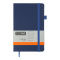  Книга записна ETALON 125*195, 96 арк., лінія, обкл. штучна шкіра, синій BM.291260-02 - фото 1