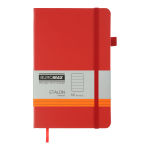  Книга записна ETALON 125*195, 96 арк., лінія, обкл. штучна шкіра, червоний BM.291260-05