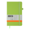 Книга записна ETALON 125*195, 96 арк., лінія, обкл. штучна шкіра, салатовий BM.291260-15 - фото 1
