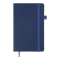 Книга записна ETALON 125*195, 96 арк., точка, обкл. штучна шкіра, синій BM.291360-02 - фото 2